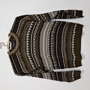 1990's Protege Collection By Tag Men's Coogi Inspired Cosby Style Sweater Size L